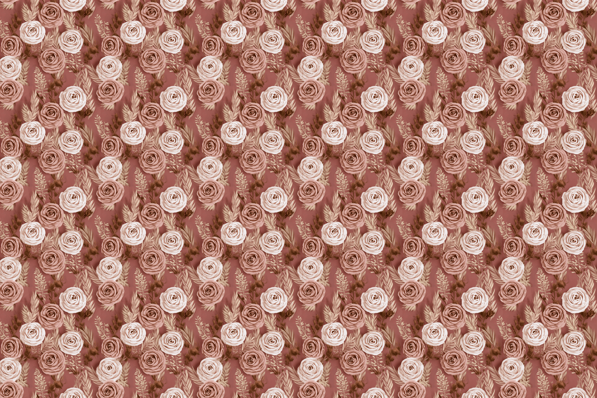Blushing Boho Botanicals: Floral Gift Wrap