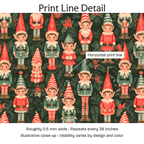 719323 — Print Line Detail. Illustrative close-up; visibility varies by design and color.