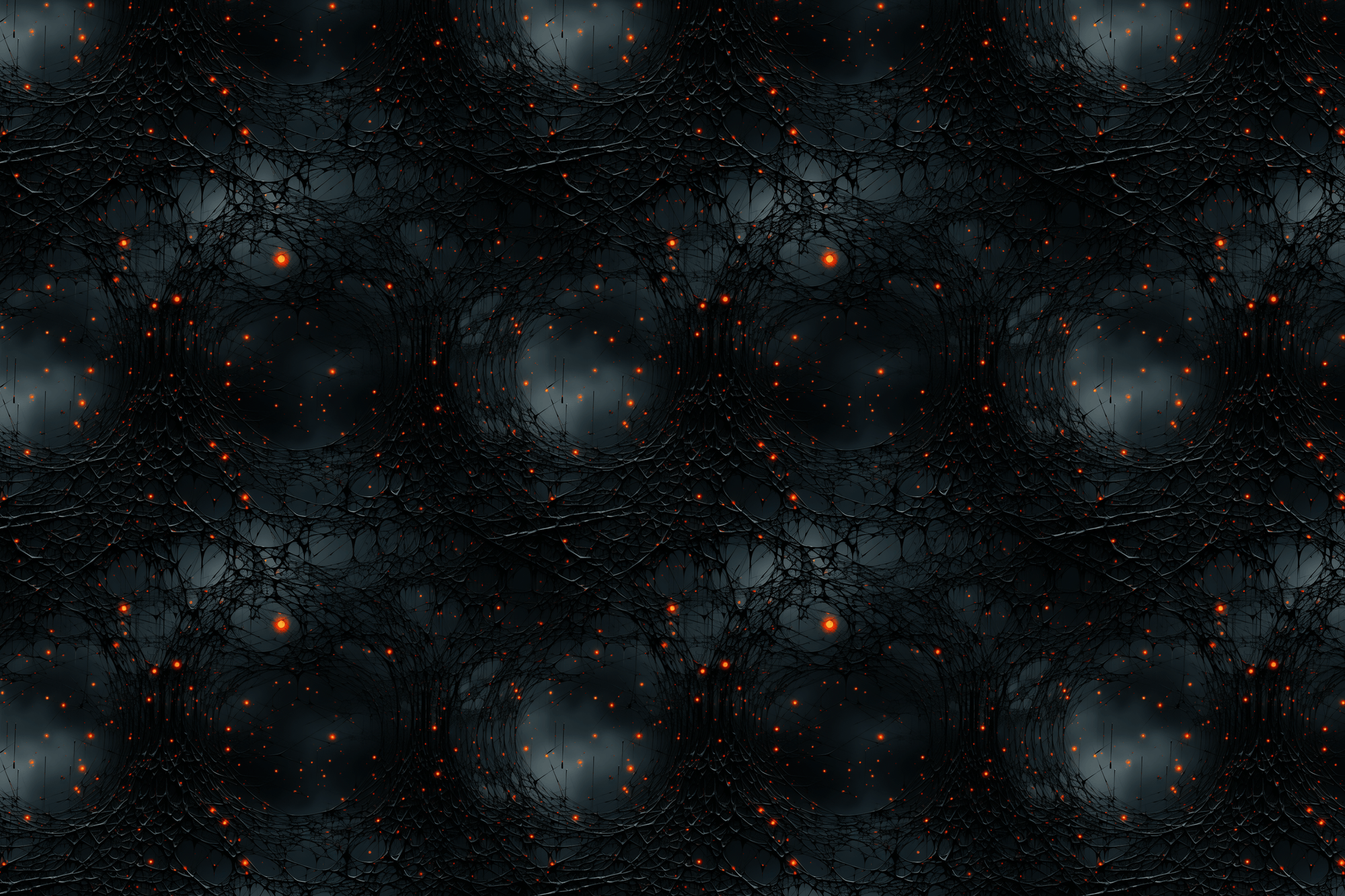 Tangled Terror: Gothic Wrapping Paper