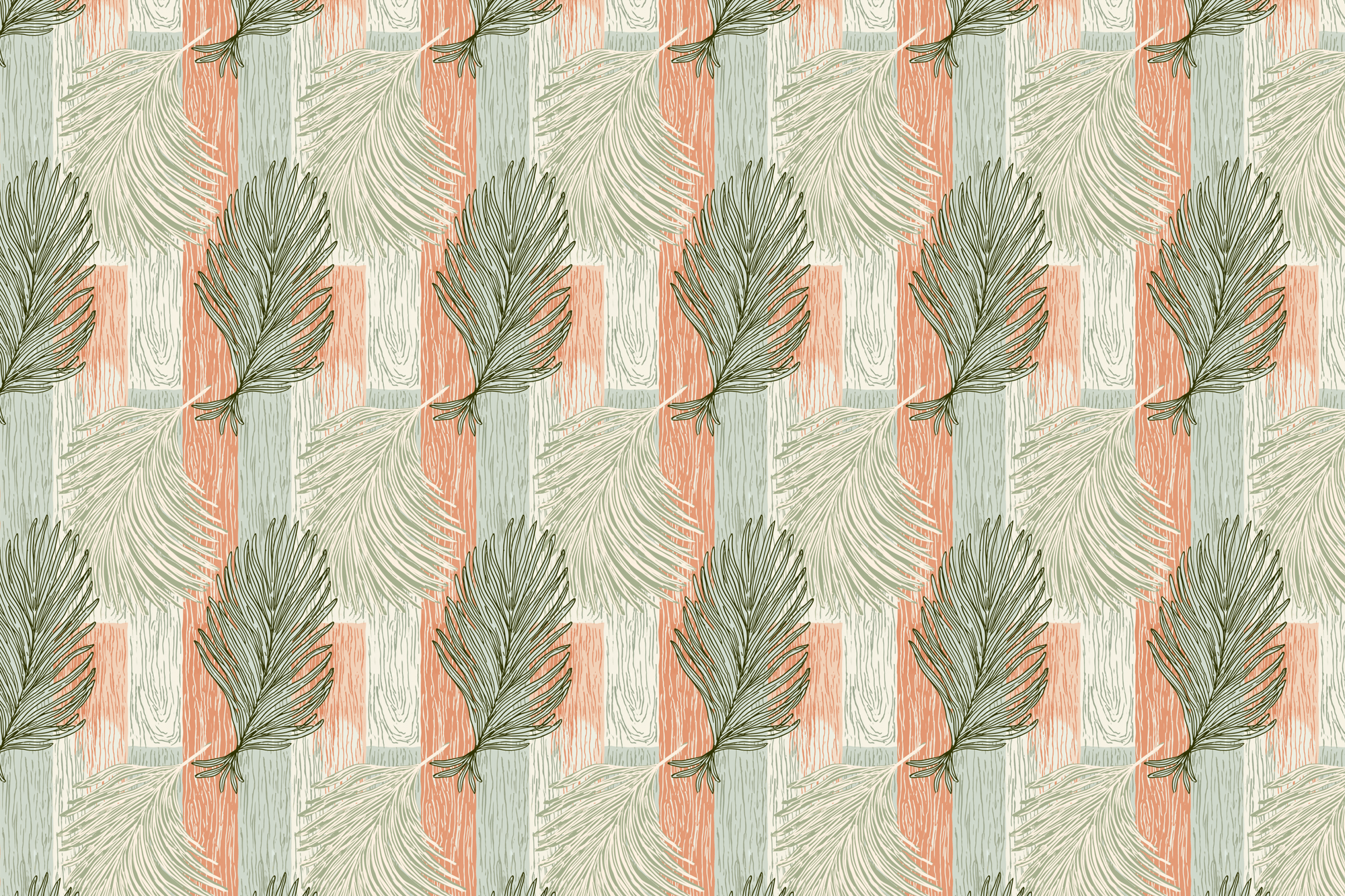 Palm Oasis: Boho Botanical Wrapping Paper