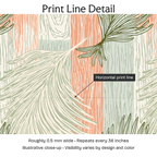 724984 — Print Line Detail. Illustrative close-up; visibility varies by design and color.
