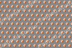 Seamless vintage baseball pattern with illustrated sports balls on a solid gray background.