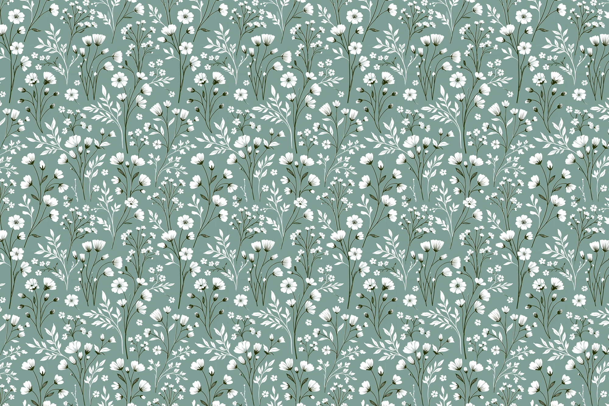 Victorian Valium: Sage Botanical Gift Wrap