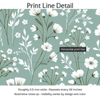 741617 — Print Line Detail. Illustrative close-up; visibility varies by design and color.