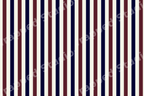 Classic vertical striped pattern in navy blue, burgundy, and cream.