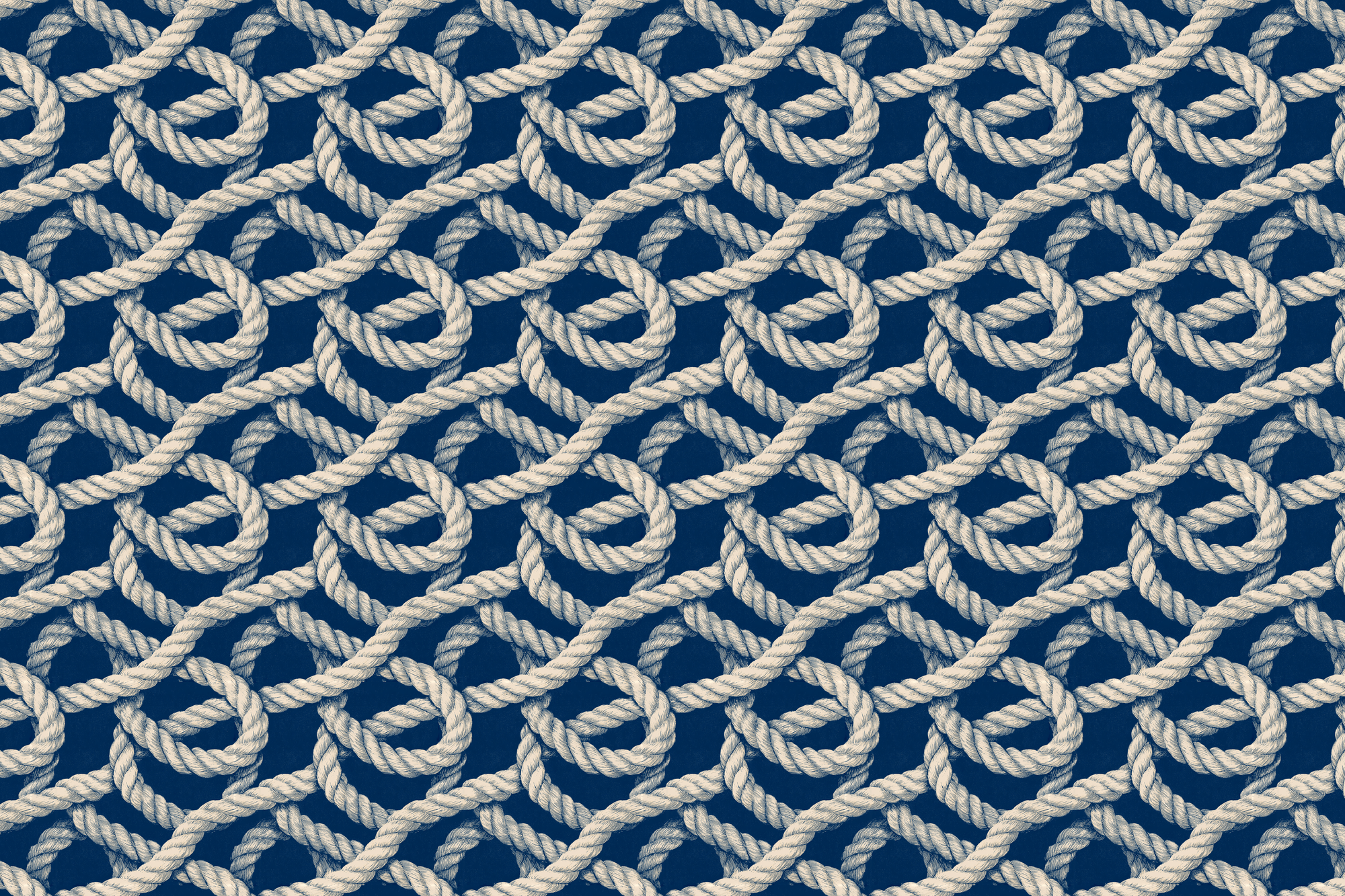 Nautical Knots: Vintage Marine Wrapping Paper