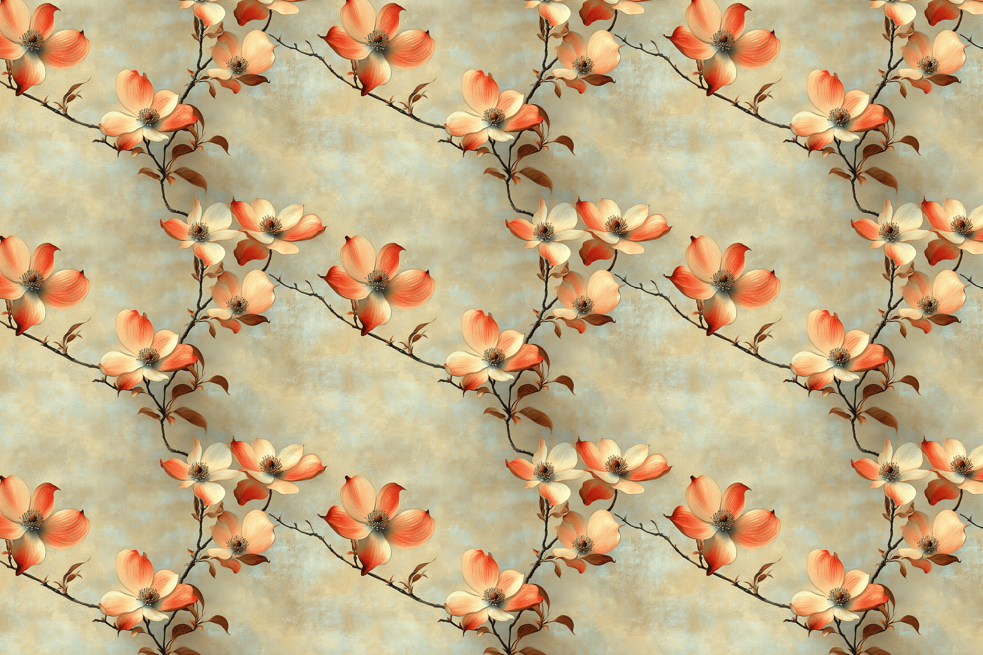 Cherry Blossom Elegance: Floral Gift Wrap