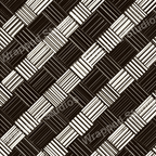 Sepia-toned geometric pattern of textured woven bands in a diagonal basketweave design.