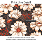 798919 — Print Line Detail. Illustrative close-up; visibility varies by design and color.