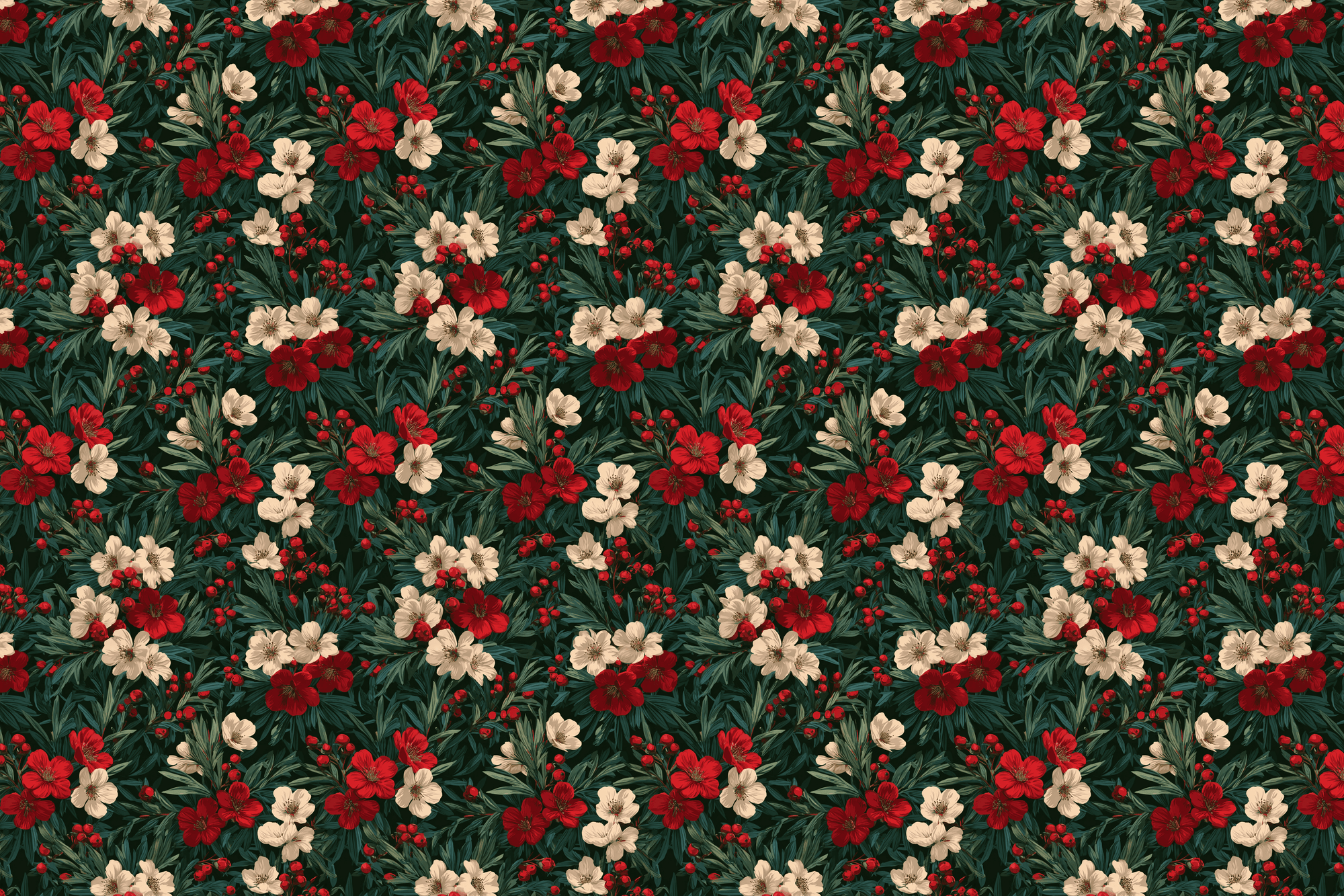 Blooms & Berries: Christmas Gift Wrap