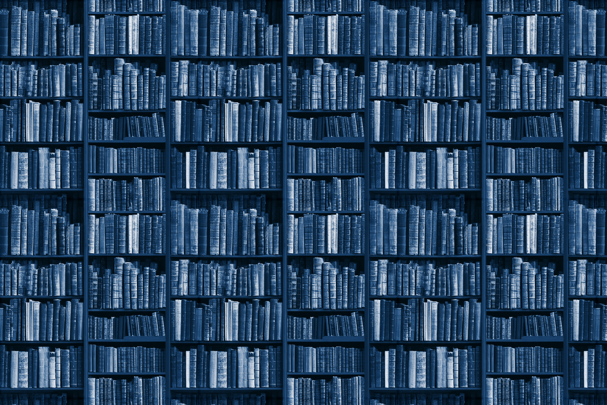 Scholarly Shelves: Vintage Library Wrapping Paper