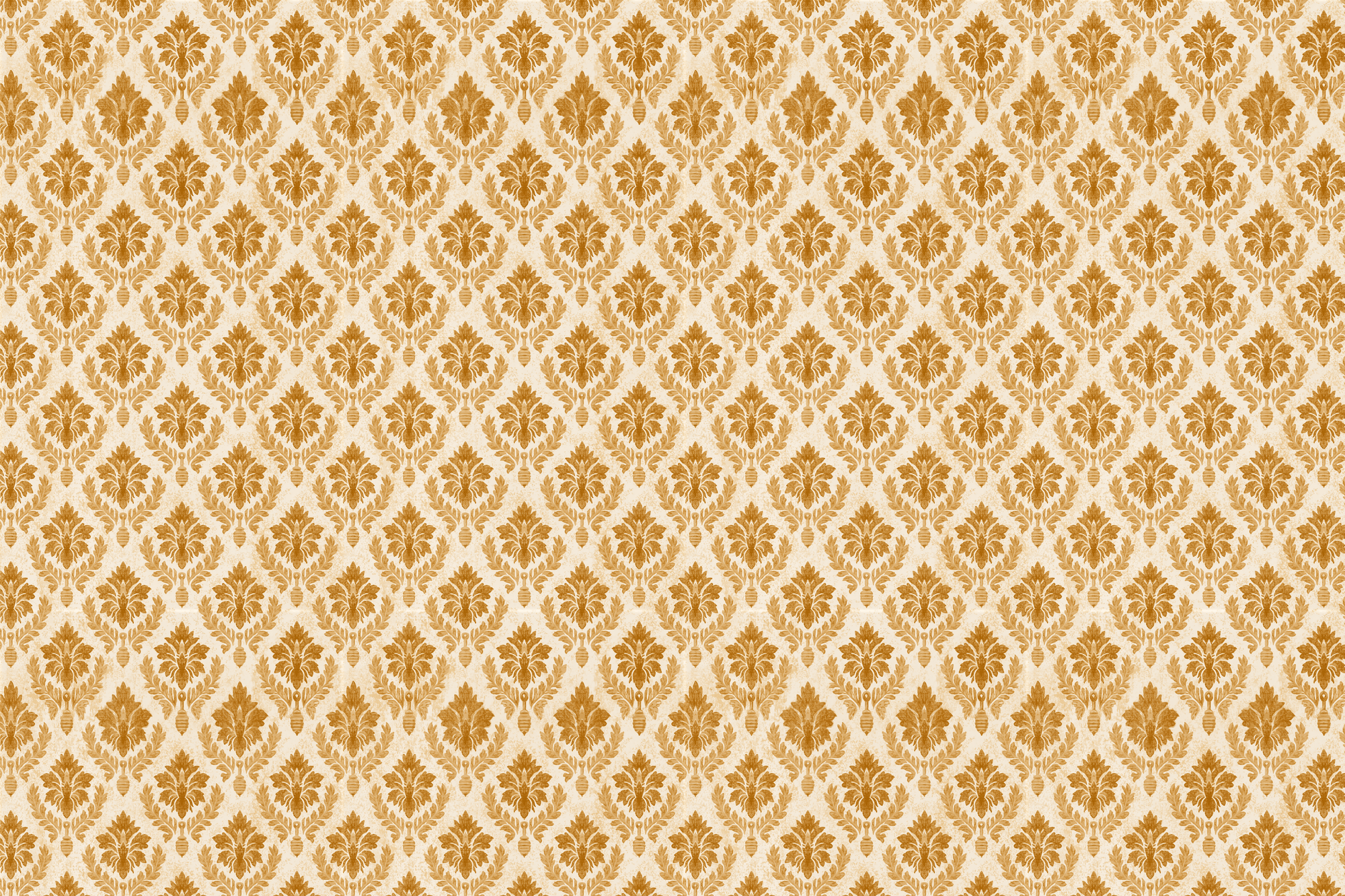 Honey Ballroom: Vintage Damask Wrapping Paper