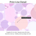 838749 — Print Line Detail. Illustrative close-up; visibility varies by design and color.