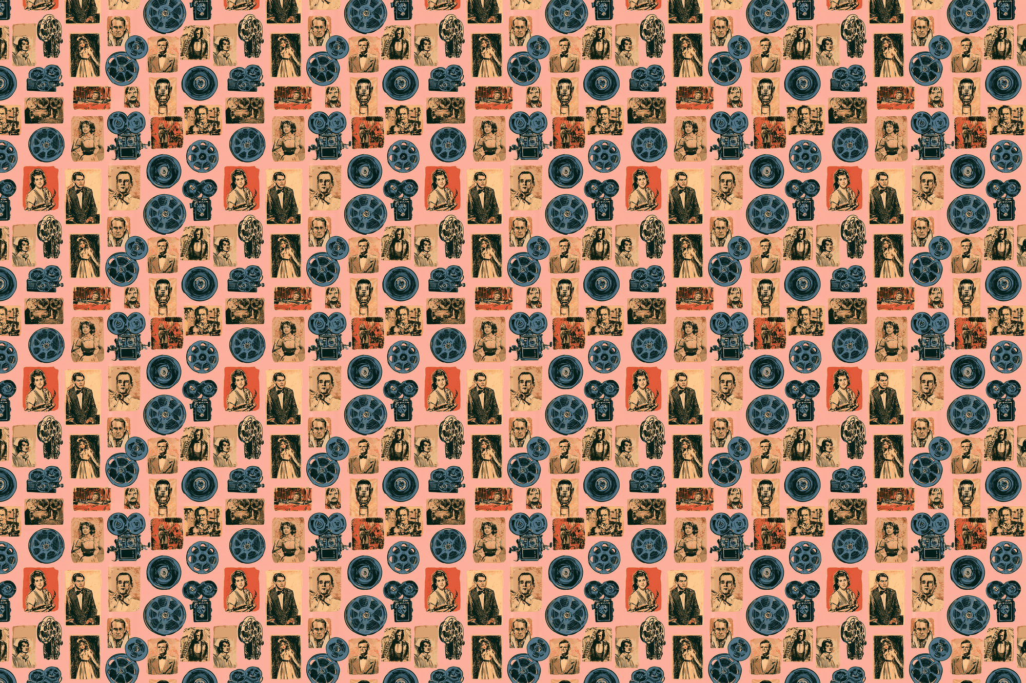 Technicolor Dreams: Vintage Movie Wrapping Paper