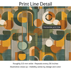 866072 — Print Line Detail. Illustrative close-up; visibility varies by design and color.