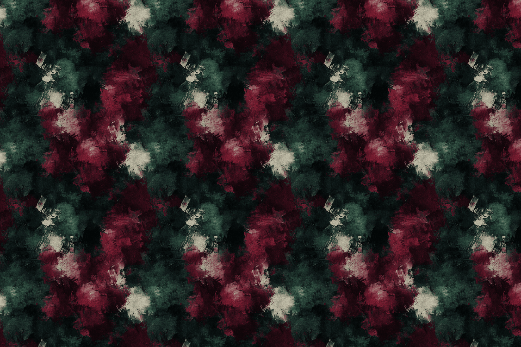 Midnight Canvas: Dark Abstract Wrapping Paper