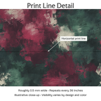 869542 — Print Line Detail. Illustrative close-up; visibility varies by design and color.