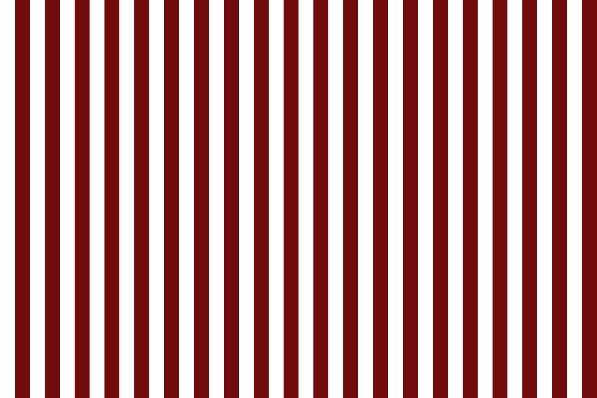 Candy Cane: Dark Red Stripes Wrapping Paper