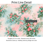 888049 — Print Line Detail. Illustrative close-up; visibility varies by design and color.