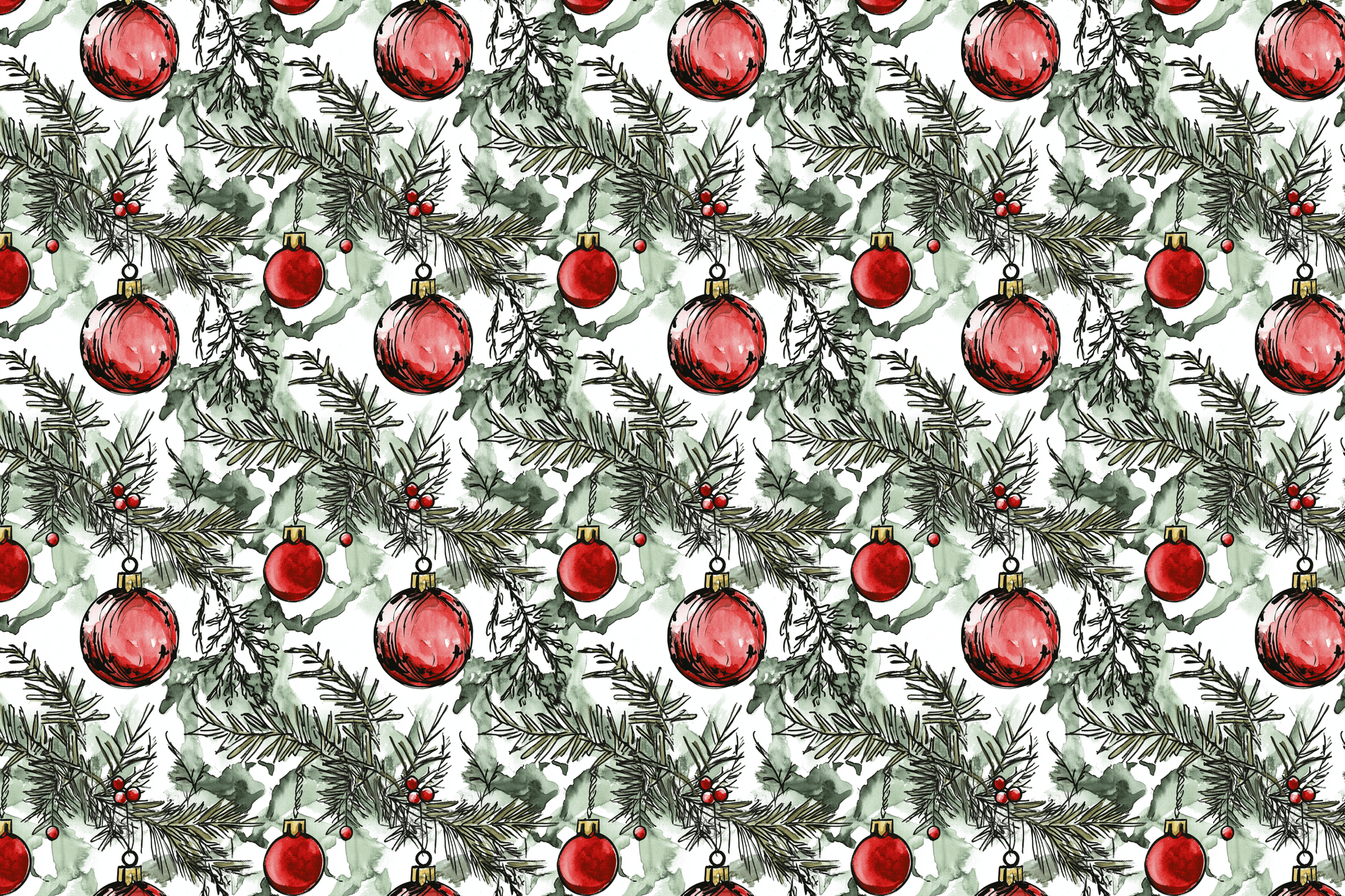 Festive Fir: Christmas Wrapping Paper