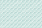 Delicate balloon pattern in shades of light blue, white and gray creates a festive and playful vibe.