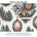 893291 — Print Line Detail. Illustrative close-up; visibility varies by design and color.