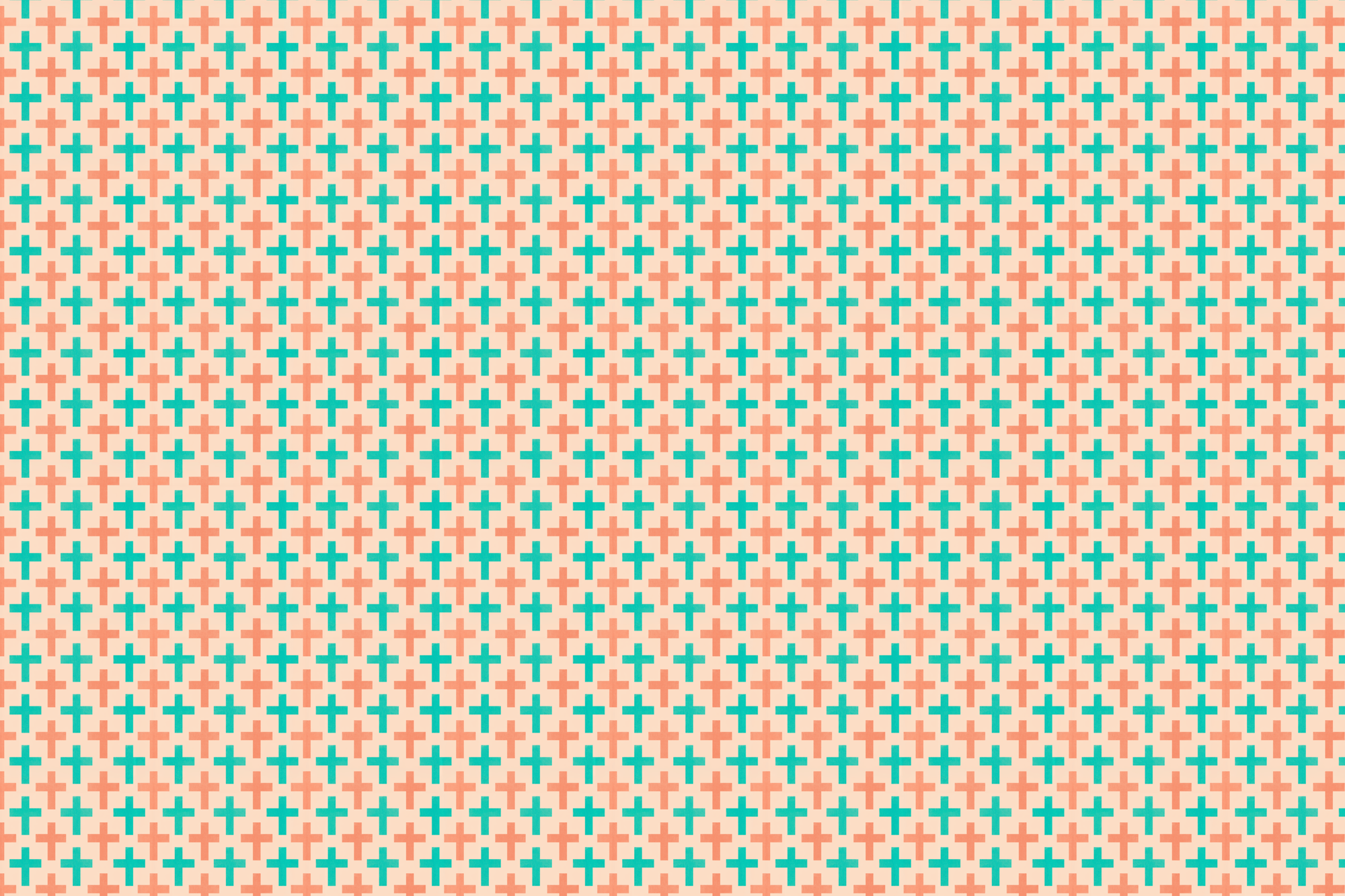 Sacred Sherbet: Modern Crosses Gift Wrap