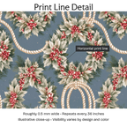 906007 — Print Line Detail. Illustrative close-up; visibility varies by design and color.