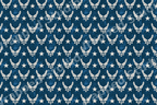 Vintage patriotic US Air Force wings and stars pattern in distressed cream on a navy blue background.