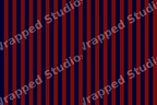 Classic navy blue and burgundy vertical striped pattern in a simple geometric design.