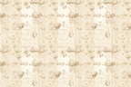 Vintage floral pattern with botanical swirls and script accents in shades of sepia.
