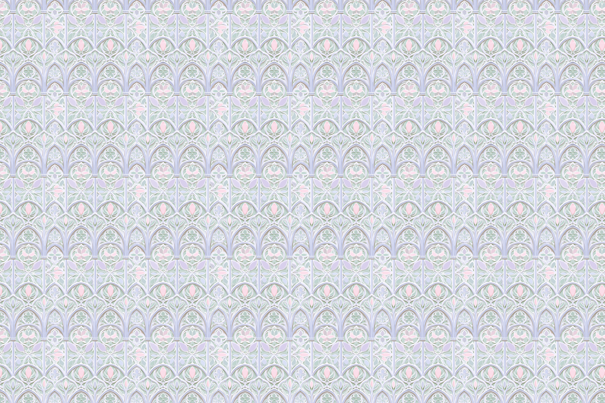 Pastel Purgatory: Gothic Floral Gift Wrap