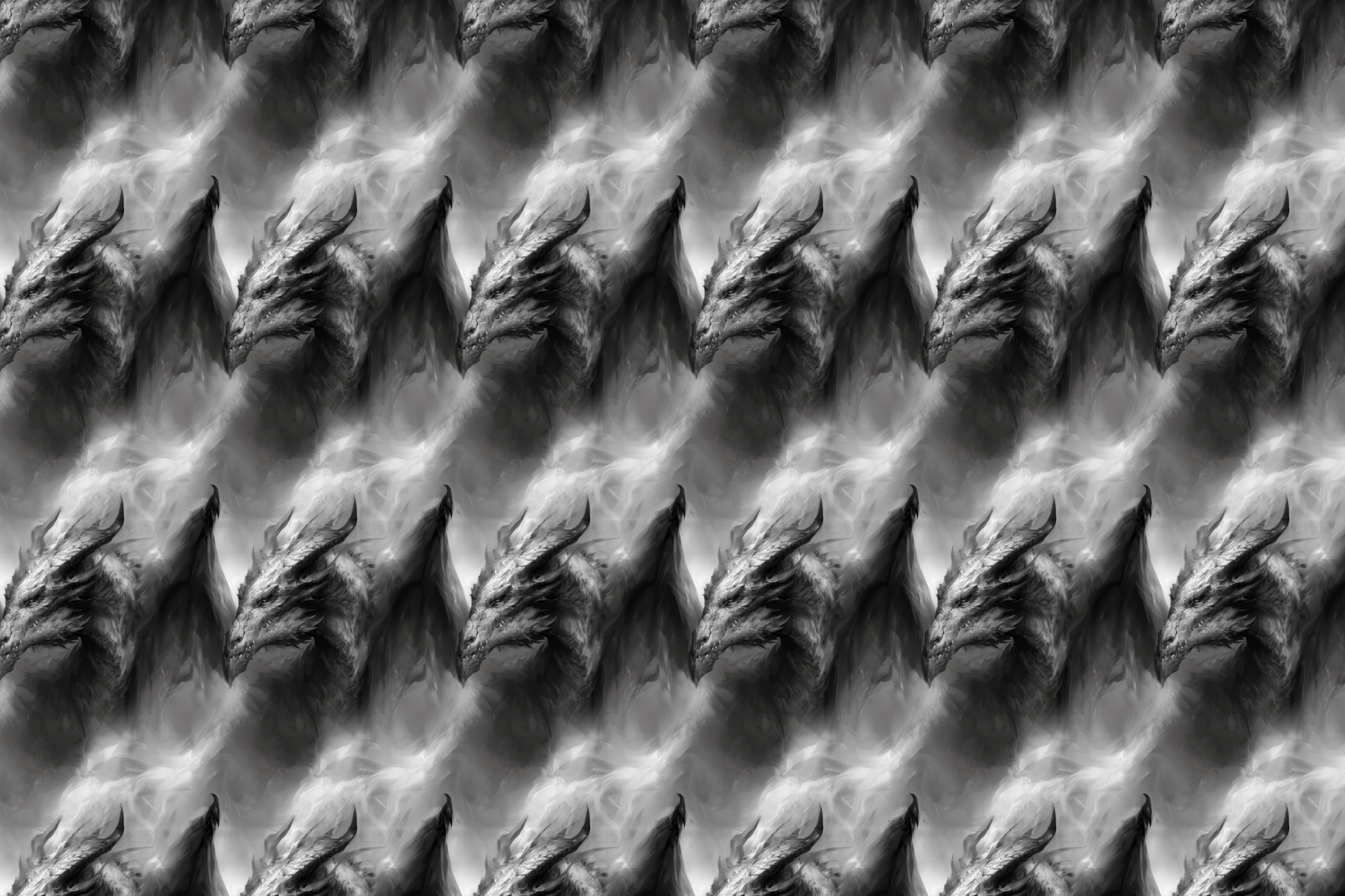 Dungeon Master: Gothic Dragon Gift Wrap