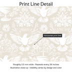 915615 — Print Line Detail. Illustrative close-up; visibility varies by design and color.
