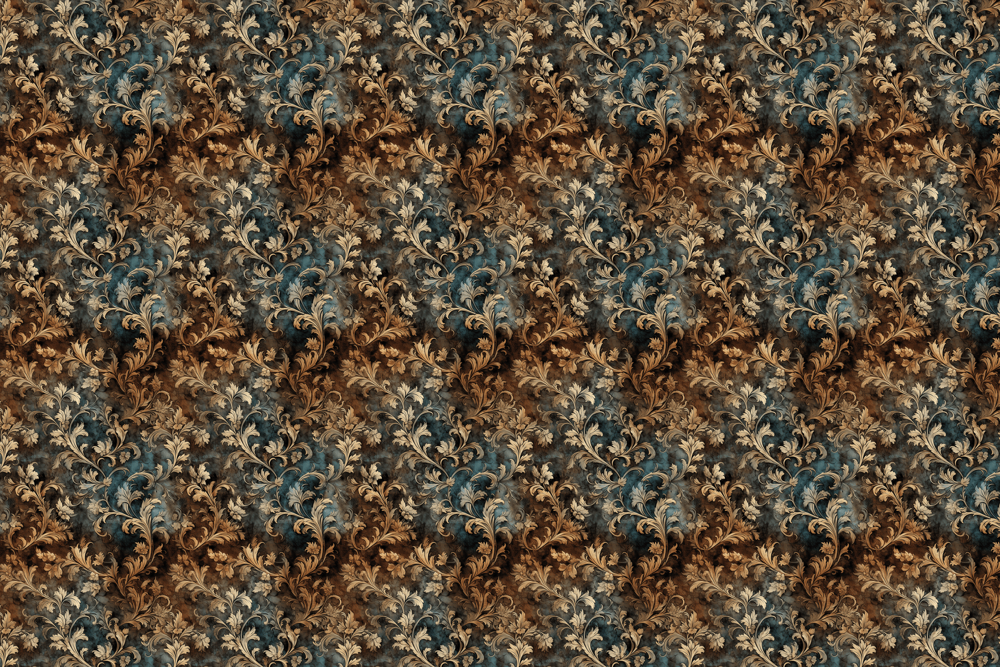 Baroque Beauty: Elegant Wrapping Paper