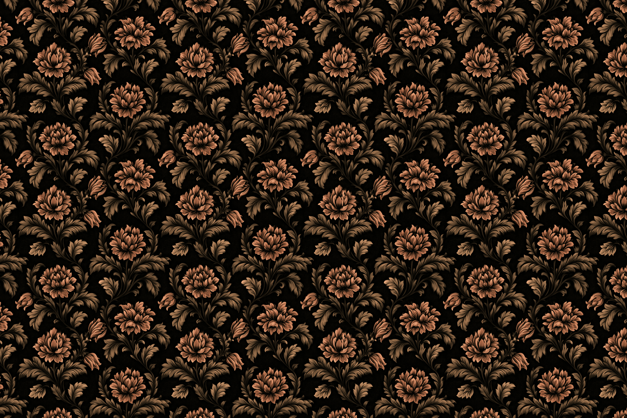 Dark Regency: Moody Floral Wrapping Paper