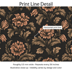 930229 — Print Line Detail. Illustrative close-up; visibility varies by design and color.
