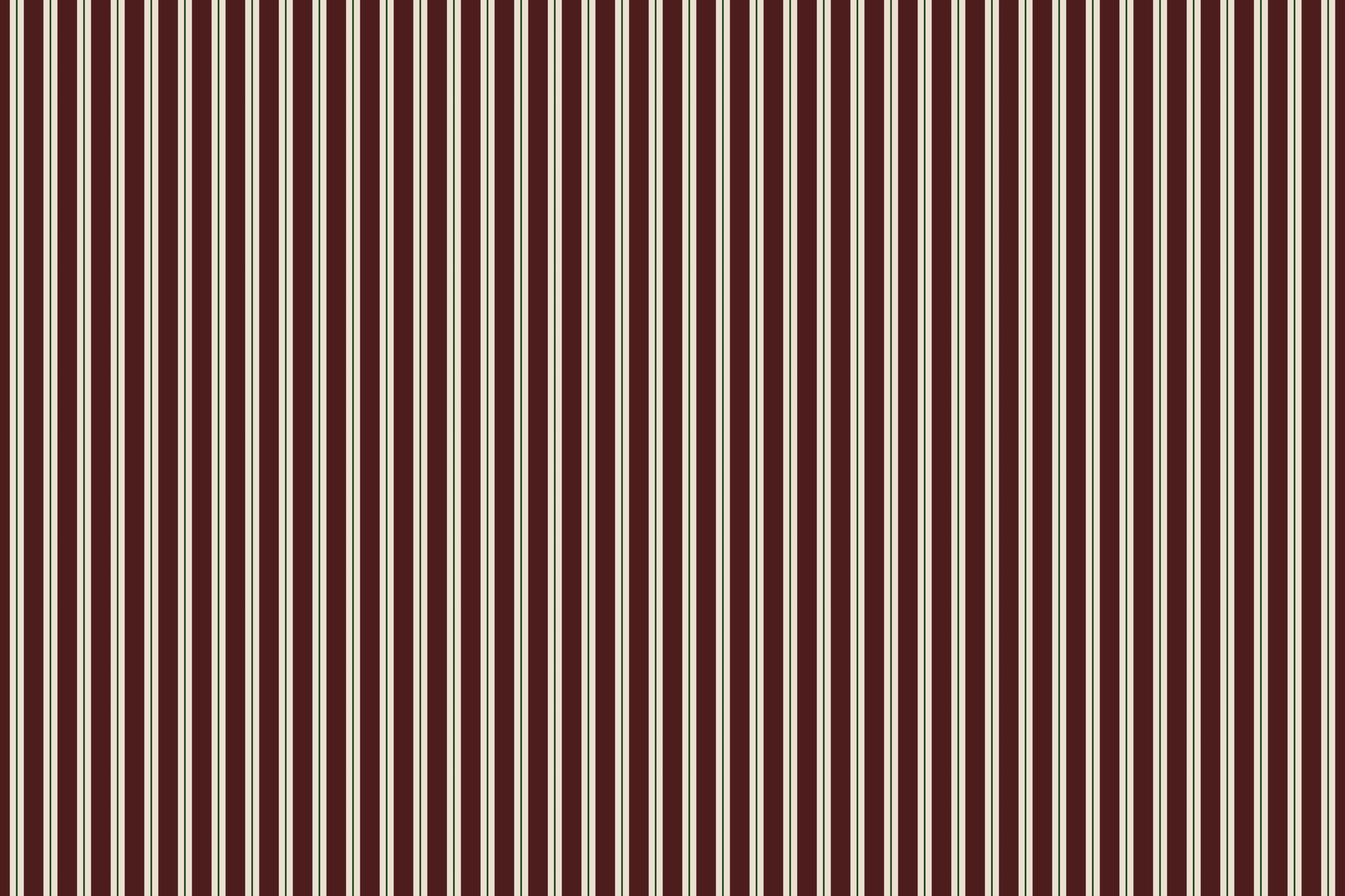Burgundy Stripe: Wrapping Paper Christmas