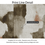 942275 — Print Line Detail. Illustrative close-up; visibility varies by design and color.