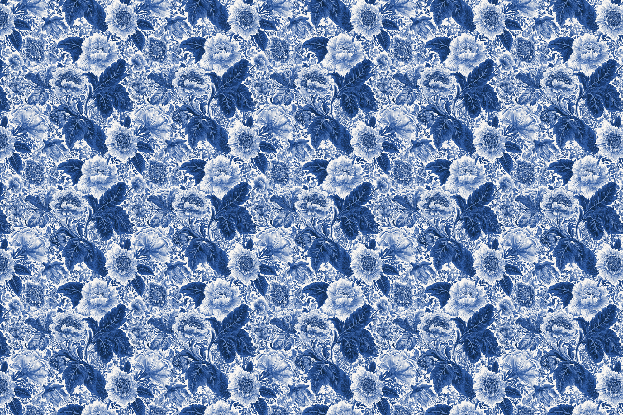 Peony Porcelain: Chinoiserie Floral Wrapping Paper