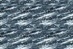 Abstract stripe pattern with white specks and muted blue watercolor texture.