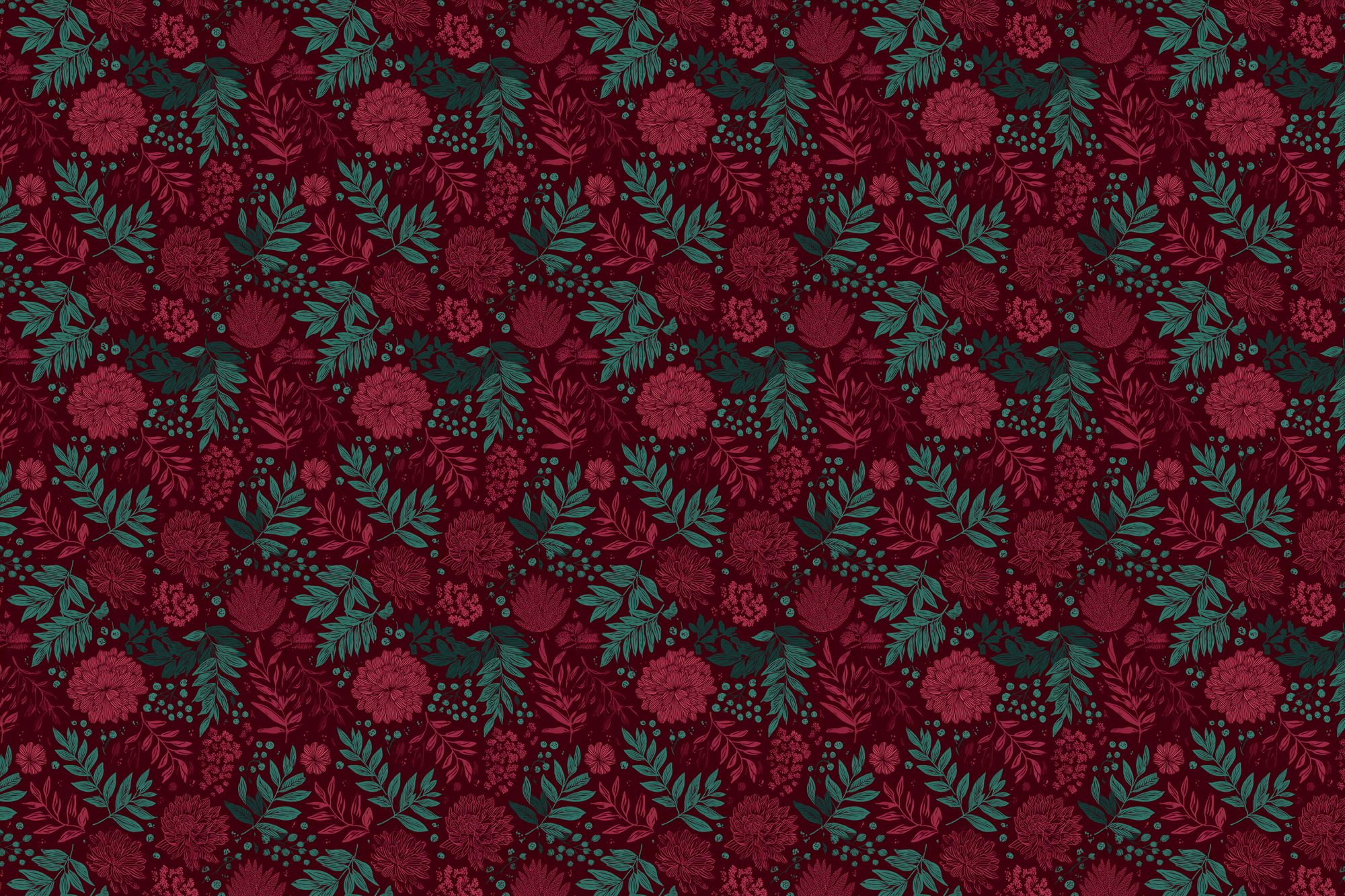 Crimson Carols: Christmas Gift Wrap