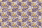 Elegant marbled swirl pattern in purple, lavender, and gold with vintage celestial details.