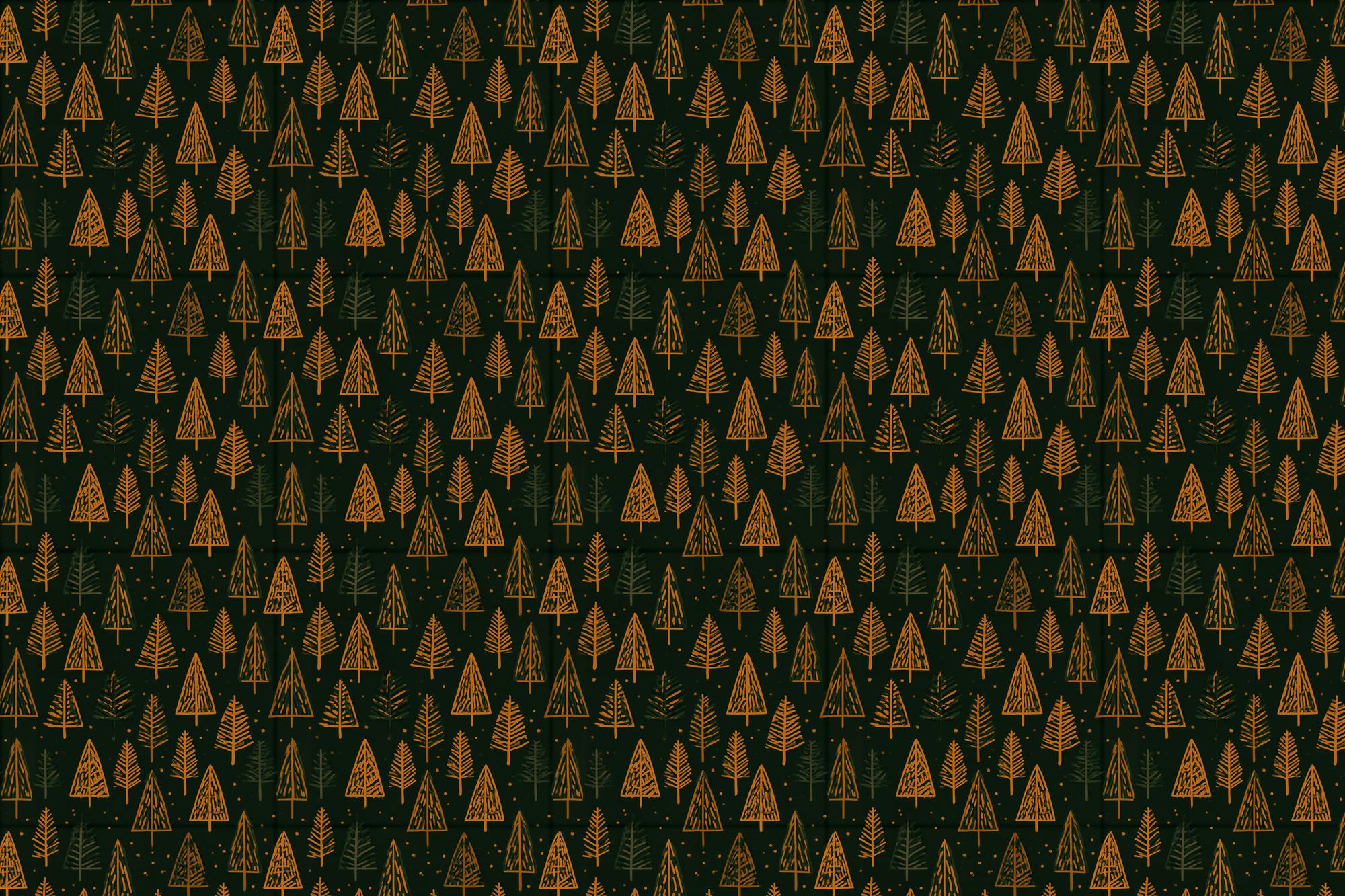 Sylvan Splendor: Pine Forest Wrapping Paper