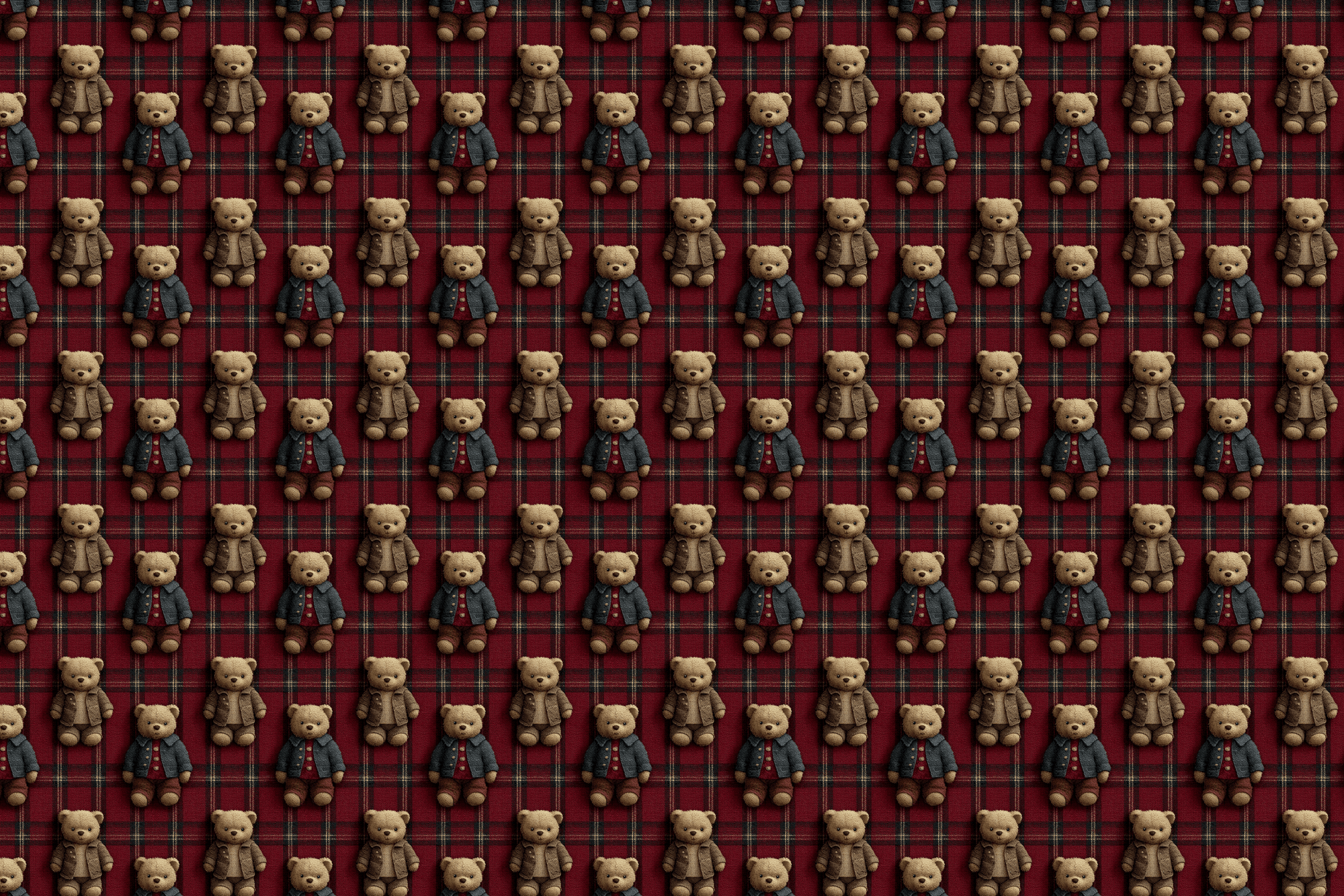 Scholarly Fluff: Teddy Bear Wrapping Paper