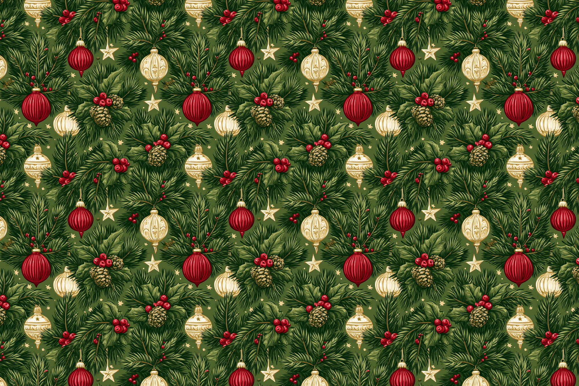 Green Parlor: Vintage Christmas Wrapping Paper