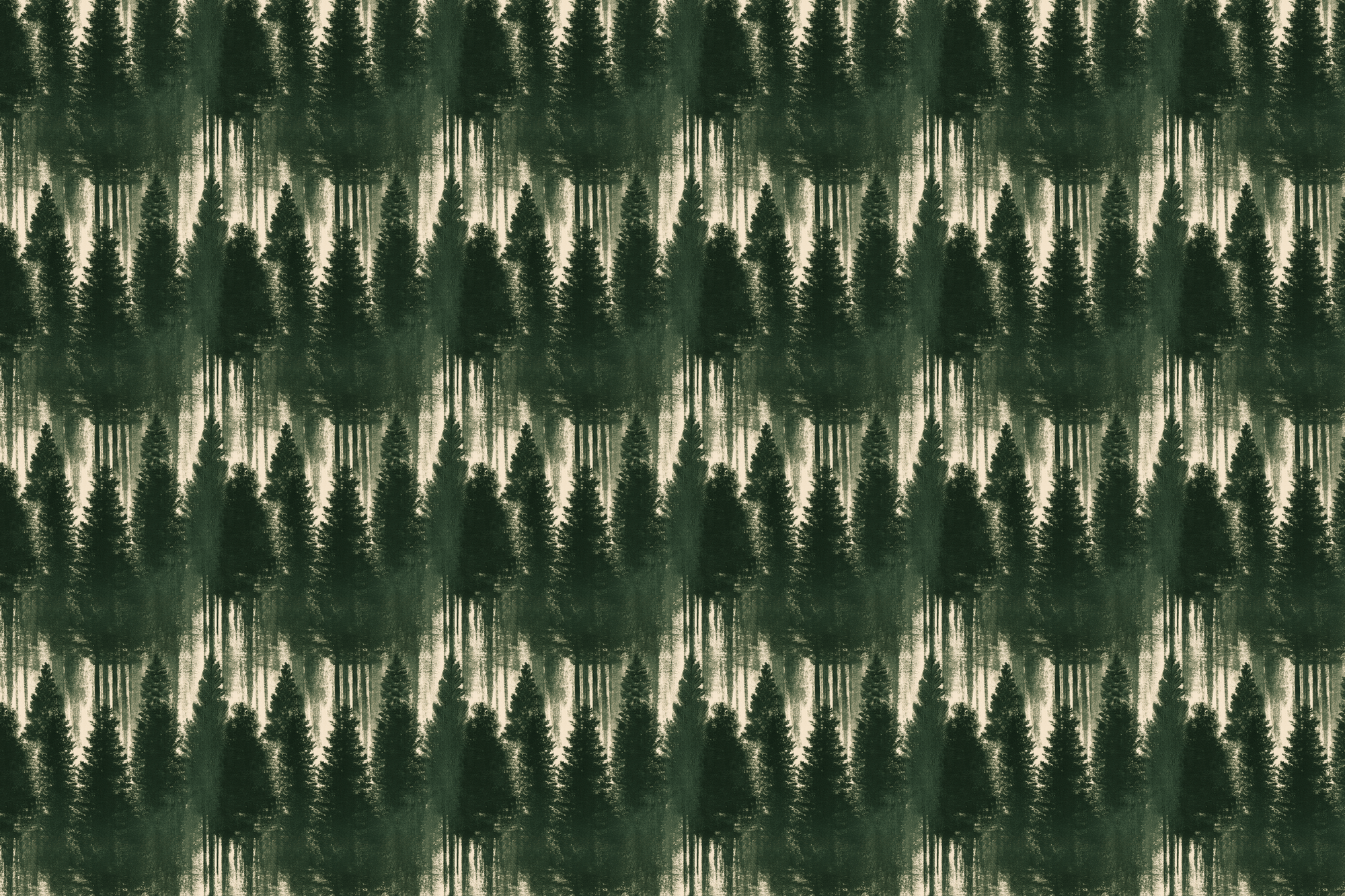 Woodland Whispers: Rustic Pine Forest Wrapping Paper