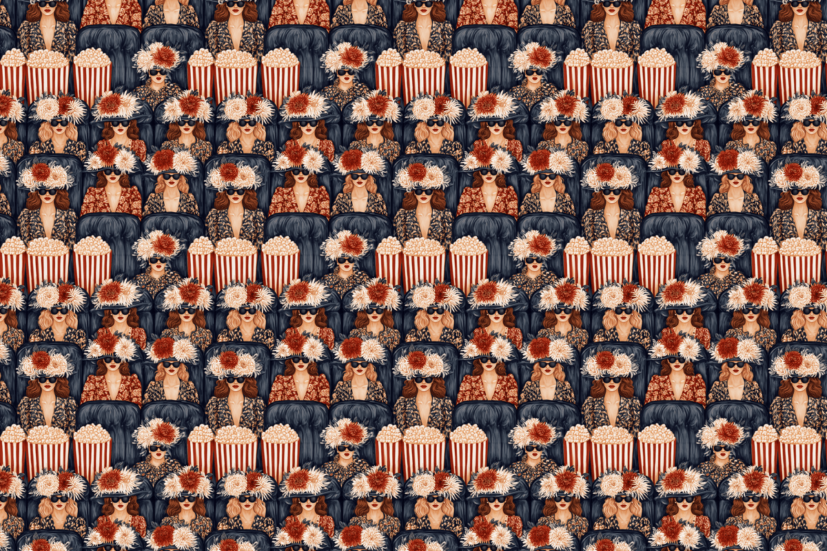 Shady Ladies: Vintage Movie Gift Wrap