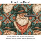 991807 — Print Line Detail. Illustrative close-up; visibility varies by design and color.