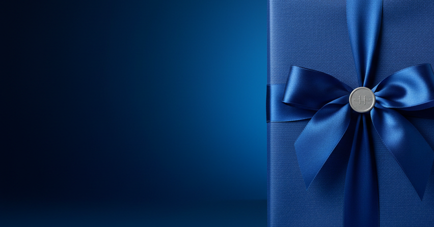 Blue Wrapping Paper